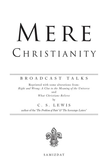 mere christianity pdf