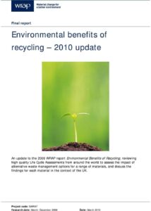 Environmental benefits of recycling